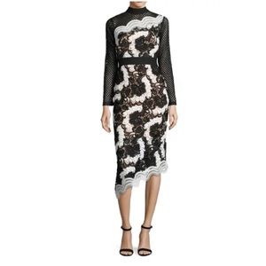 Self-Portrait Asymmetrical Dress